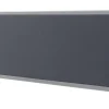 Bisley Scheidingswand Quattro desk basic Grijs, zilver 1.800 x 350 mm