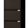 Bisley Stalen Archiefkast 5 Lades 470 x 622 x 1.511 mm Zwart