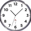 Buitenklok ALBA radio EXTRA INOXYDABLE D355CM Zilvergrijs