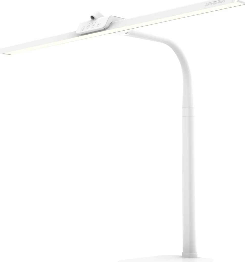 Bureaulamp BROADWING TLC 9100 WH Wit 20,5 W LED 800 x 400 x 600 mm