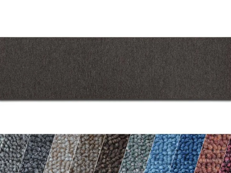 Casa Pura London Vloerkleed Actionback, PP (Polypropeen) Rechthoekig Bruin 67 x 150 cm