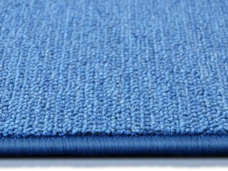 Casa Pura London Vloerkleed Actionback, PP (Polypropeen) Rechthoekig Blauw 67 x 150 cm
