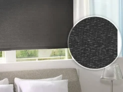 Casa Pura Standard Daylight Verduisterend rolgordijn Textiel Zwart 1,200 x 1,500 mm