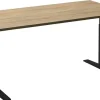 Ceha Adjust 2 Plus Elektrisch hoogteverstelbaar Zit-sta-bureau Rechthoekig Eiken T-Voet 2,000 (B) x 800 (D) x 1,300 (H) mm Melamine, metaal