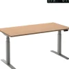 Ceha Adjust 2 Plus Elektrisch hoogteverstelbaar Zit-sta-bureau Rechthoekig Beuken T-Voet 1,800 (B) x 800 (D) x 1,300 (H) mm Melamine, metaal