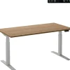 Ceha Adjust 2 Plus Elektrisch hoogteverstelbaar Zit-sta-bureau Rechthoekig Tabak Eiken T-Voet 2,000 (B) x 800 (D) x 1,300 (H) mm Melamine, metaal