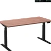 Ceha Adjust 2 Plus Elektrisch hoogteverstelbaar Zit-sta-bureau Rechthoekig Havanabruin Eiken T-Voet 2,000 (B) x 800 (D) x 1,300 (H) mm Melamine, metaal