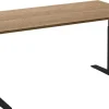 Ceha Adjust 2 Plus Elektrisch hoogteverstelbaar Zit-sta-bureau Rechthoekig Tabak Eiken T-Voet 1,800 (B) x 800 (D) x 1,300 (H) mm Melamine, metaal