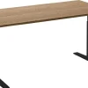 Ceha Adjust 2 Plus Elektrisch hoogteverstelbaar Zit-sta-bureau Rechthoekig Tabak Eiken T-Voet 2,000 (B) x 800 (D) x 1,300 (H) mm Melamine, metaal