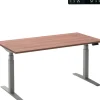 Ceha Adjust 2 Plus Elektrisch hoogteverstelbaar Zit-sta-bureau Rechthoekig Havanabruin Eiken T-Voet 1,800 (B) x 800 (D) x 1,300 (H) mm Melamine, metaal