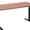 Ceha Adjust 2 Plus Elektrisch hoogteverstelbaar Zit-sta-bureau Rechthoekig Havanabruin Eiken T-Voet 1,800 (B) x 800 (D) x 1,300 (H) mm Melamine, metaal