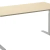 Ceha Adjust 2 Plus Elektrisch hoogteverstelbaar Zit-sta-bureau Rechthoekig Ahorn T-Voet 1,600 (B) x 800 (D) x 1,300 (H) mm Melamine, metaal
