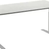 Ceha Adjust 2 Plus Elektrisch hoogteverstelbaar Zit-sta-bureau Rechthoekig Wit T-Voet 1,800 (B) x 900 (D) x 1,300 (H) mm Melamine, metaal