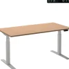 Ceha Adjust 2 Plus Elektrisch hoogteverstelbaar Zit-sta-bureau Rechthoekig Beuken T-Voet 1,800 (B) x 900 (D) x 1,300 (H) mm Melamine, metaal