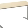 Ceha Adjust 2 Plus Elektrisch hoogteverstelbaar Zit-sta-bureau Rechthoekig Ahorn T-Voet 1,200 (B) x 800 (D) x 1,300 (H) mm Melamine, metaal