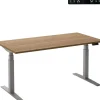 Ceha Adjust 2 Plus Elektrisch hoogteverstelbaar Zit-sta-bureau Rechthoekig Tabak Eiken T-Voet 2,000 (B) x 800 (D) x 1,300 (H) mm Melamine, metaal