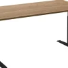 Ceha Adjust 2 Plus Elektrisch hoogteverstelbaar Zit-sta-bureau Rechthoekig Tabak Eiken T-Voet 1,400 (B) x 800 (D) x 1,300 (H) mm Melamine, metaal