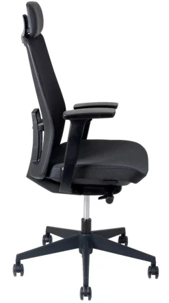 Ceha Bureaustoel Reno K10B (BK) Zwart
