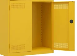 Ceha RAL1003 Kast Staal 1 Plank Afsluitbaar 450 mm x 1.060 mm Geel