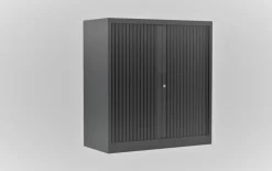Ceha Roldeurkast Metaal 2 Planken Afsluitbaar 1.000 x 450 x 1.050 mm Antraciet