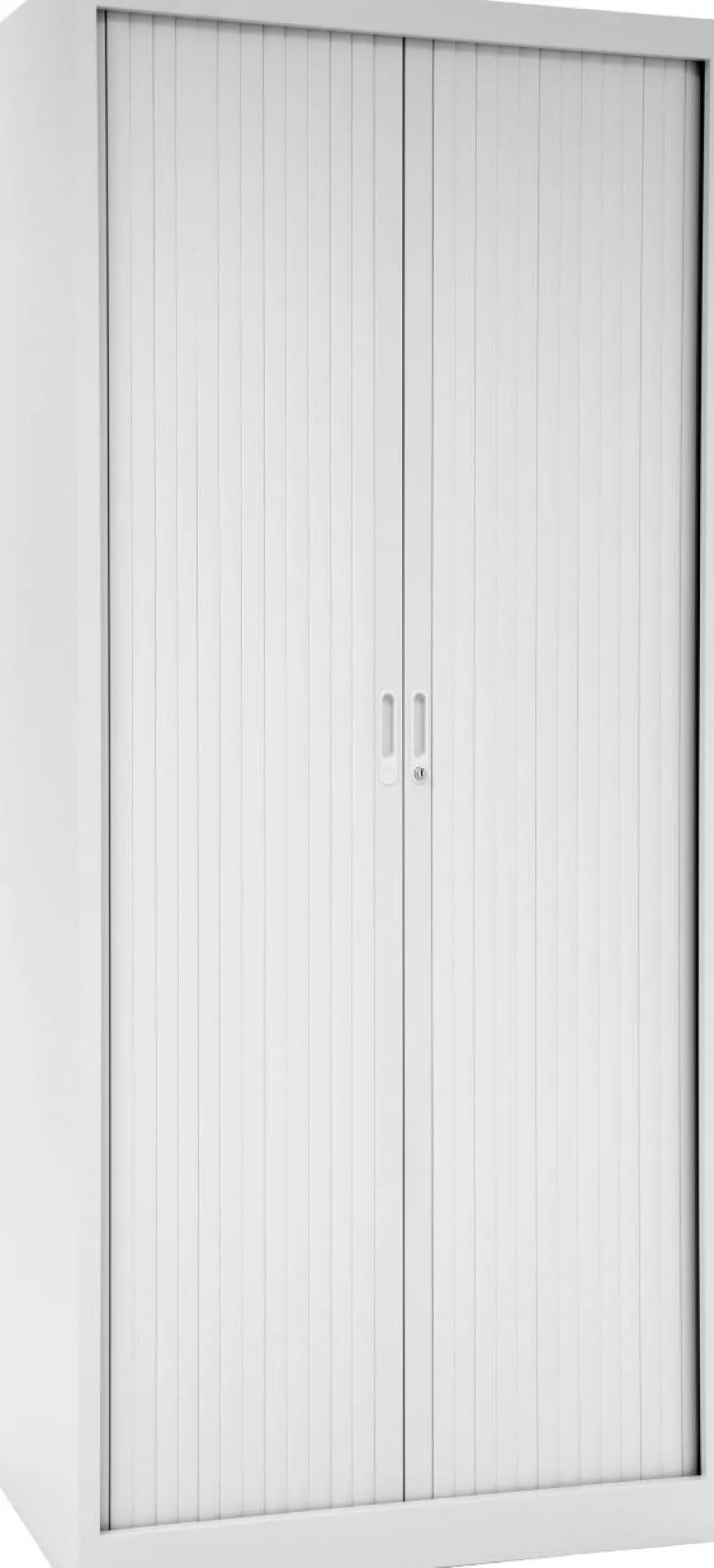 Ceha Roldeurkast Metaal 4 Planken Afsluitbaar 1.200 x 450 x 1.950 mm Grijs