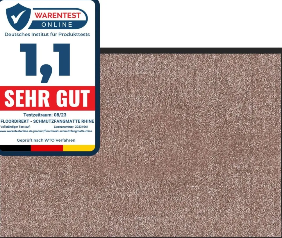 Color Your Life Deurmat Rhine Lichtbeige PA (polyamide) 1200 x 1800 mm