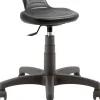 CONFORT 01/PG Kruk Kunststof Zonder armleuning In hoogte verstelbare zitting Zwart 110 kg 640 x 640 mm