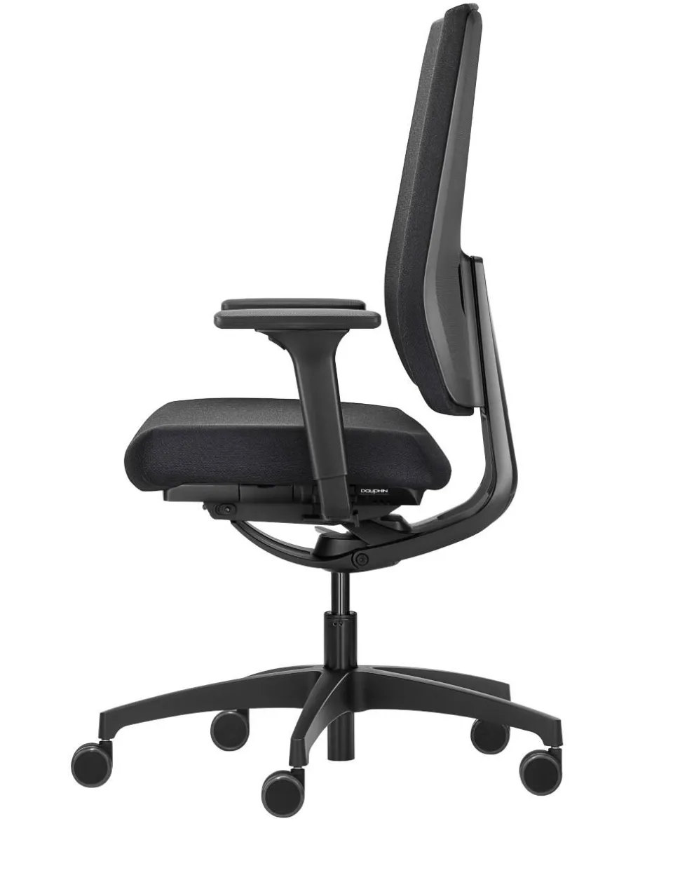 Dauphin Indeed Bureaustoel Synchro Tilt 2D Armleuning Zwart 150 kg ID 7046_SLP 720 x 720 mm