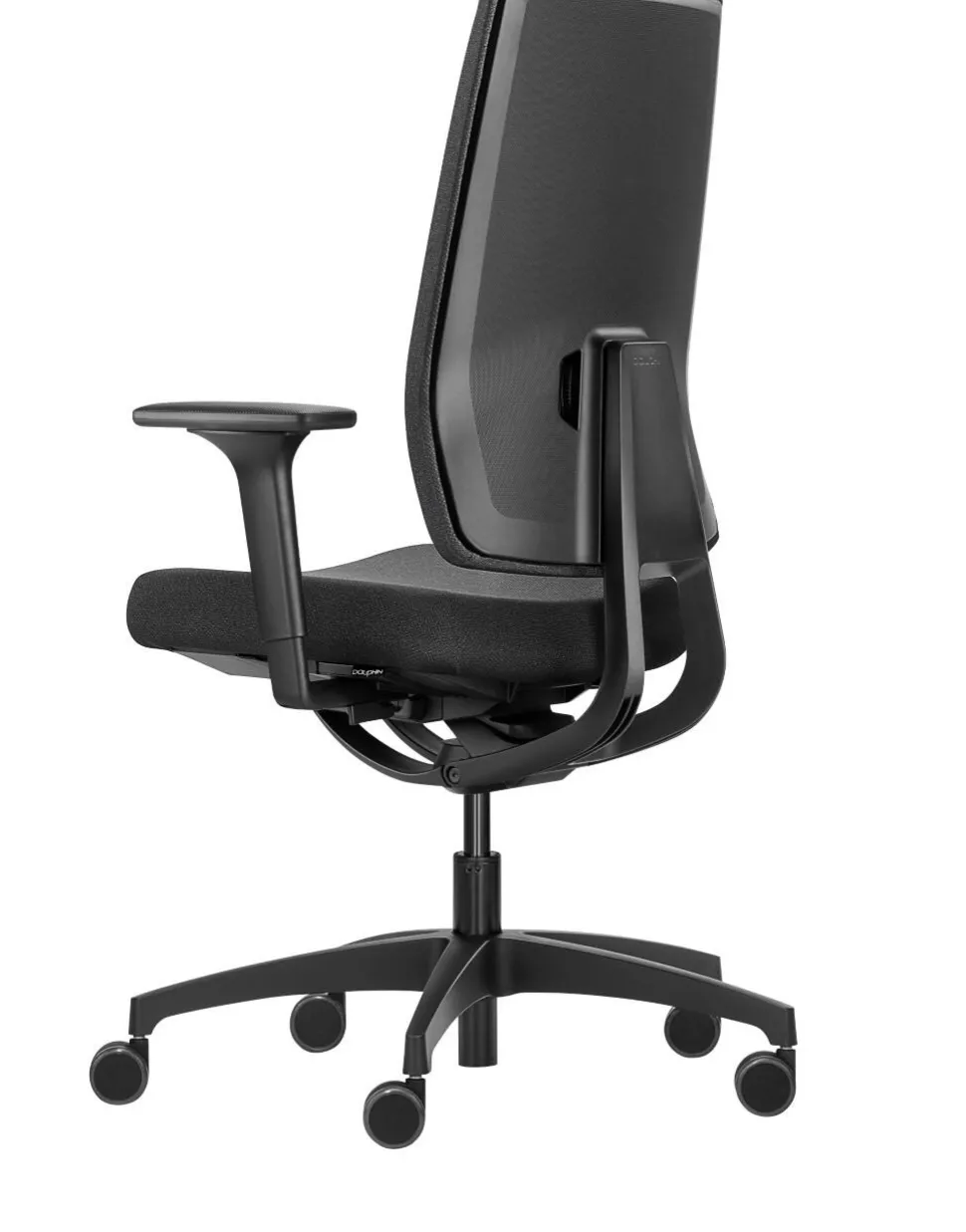 Dauphin Indeed Bureaustoel Synchro Tilt 2D Armleuning Zwart 150 kg ID 7046_SLP 720 x 720 mm