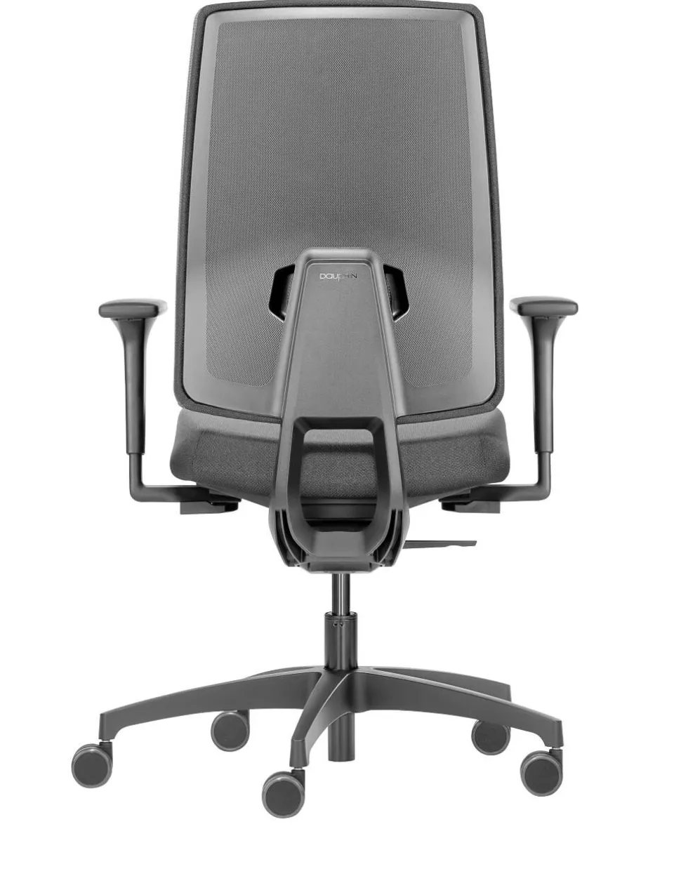 Dauphin Indeed Bureaustoel Synchro Tilt 2D Armleuning Zwart 150 kg ID 7046_SLP 720 x 720 mm