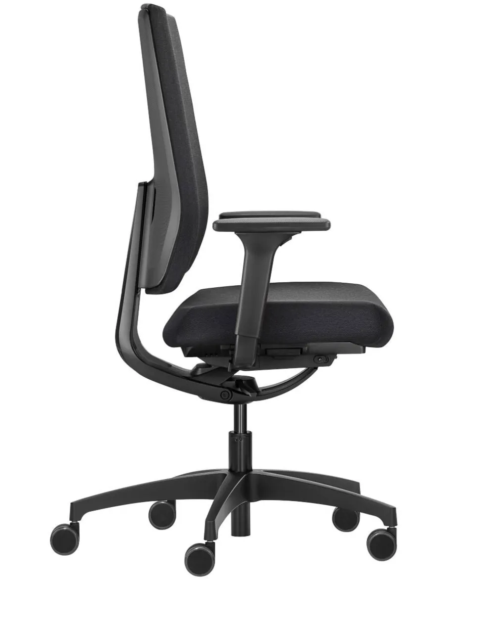 Dauphin Indeed Bureaustoel Synchro Tilt 2D Armleuning Zwart 150 kg ID 7046_SLP 720 x 720 mm