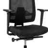 Dauphin Indeed NPR Bureaustoel Synchroonmechanisme Mesh 4D armleuning Zwart 150 kg ID 7055 NL3