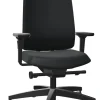 Dauphin Indeed NPR Bureaustoel Synchroonmechanisme Stof 4D armleuning Zwart 150 kg ID 7045 NL1