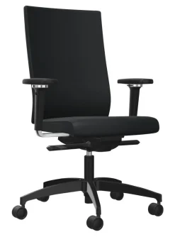 Dauphin @Just NPR draaistoel synchroonmechanisme stof 4D-armleuning verstelbare zithoogte: 410 mm - 550 mm zwart 125 kg AJ 4875_NPR NL7