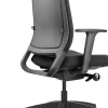Dauphin Sequel Bureaustoel Synchroonmechanisme Stof 2D armleuning Zwart 120 kg 720 x 720 x 1,160 mm