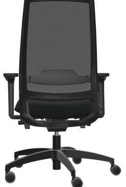 Dauphin Sequel Bureaustoel Synchroonmechanisme Mesh 2D armleuning Zwart 150 kg 720 x 720 x 1.160 mm
