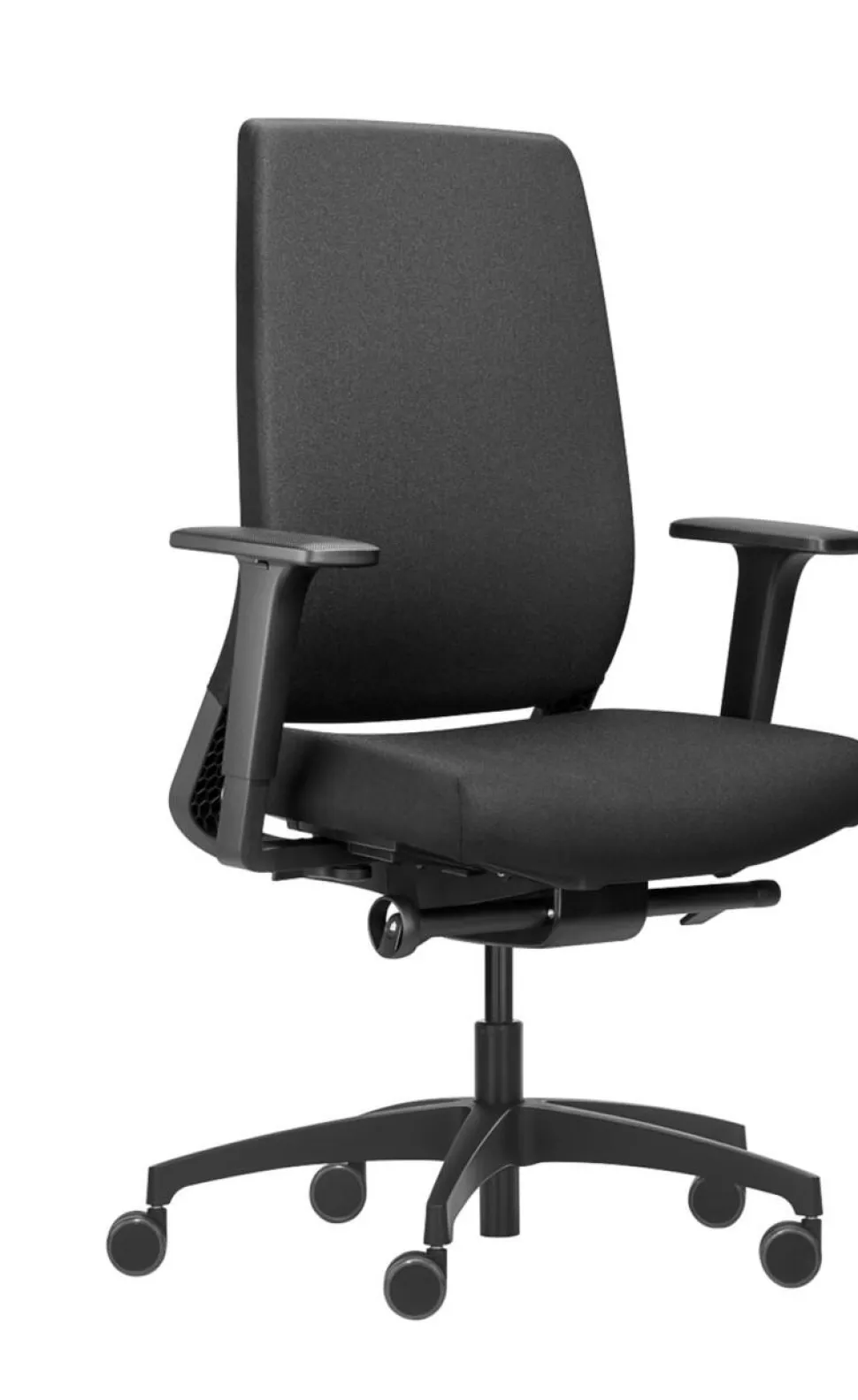 Dauphin Sequel Bureaustoel Synchroonmechanisme Stof 4D armleuning Zwart 120 kg 720 x 720 x 1,160 mm