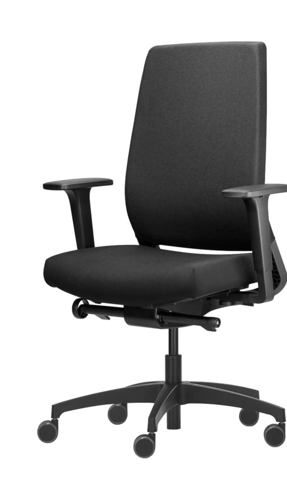 Dauphin Sequel Bureaustoel Synchroonmechanisme Stof 4D armleuning Zwart 120 kg 720 x 720 x 1,160 mm