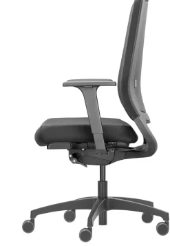 Dauphin Sequel Bureaustoel Synchroonmechanisme Stof 4D armleuning Zwart 120 kg 720 x 720 x 1,160 mm