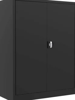 Draaideurkast Zwart 920 x 420 x 1.200 mm