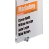 DURABLE Crystal Sign Deurbord Schroeven Plexiglas 21 x 29,7 cm