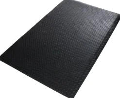 etm Anti-vermoeidheidsmat Heavy Duty PVC, vinyl Diamant Zwart 900 x 3050 mm