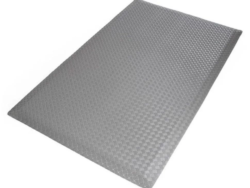 etm Anti-vermoeidheidsmat Heavy Duty TireTuff PVC, vinyl Grijs 900 x 1050 mm