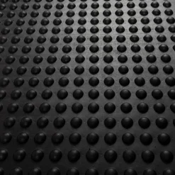 etm Bubble Mat Rubber Zwart 90 x 120 cm