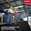 etm Deurmat Rubber Zwart 100 x 500 cm