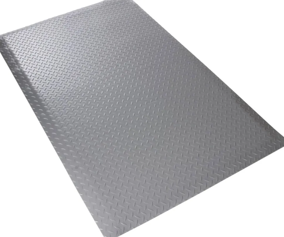 etm Dyna-Protect Diamant Antivermoeidheidsmat PVC (Polyvinylchloride) Grijs 90 x 60 cm