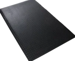 etm Dyna-Protect Diamant Antivermoeidheidsmat PVC (Polyvinylchloride) Zwart 300 x 90 cm