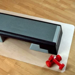 etm Fitnessmat PP (Polypropeen) Transparant 90 x 90 cm