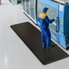 etm Heavy Duty Soft-Kicks Antivermoeidheidsmat PVC (Polyvinylchloride), Vinyl Zwart 90 x 150 cm