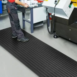 etm Softer-Work-Mat Antivermoeidheidsmat Vinyl Zwart 300 x 90 cm
